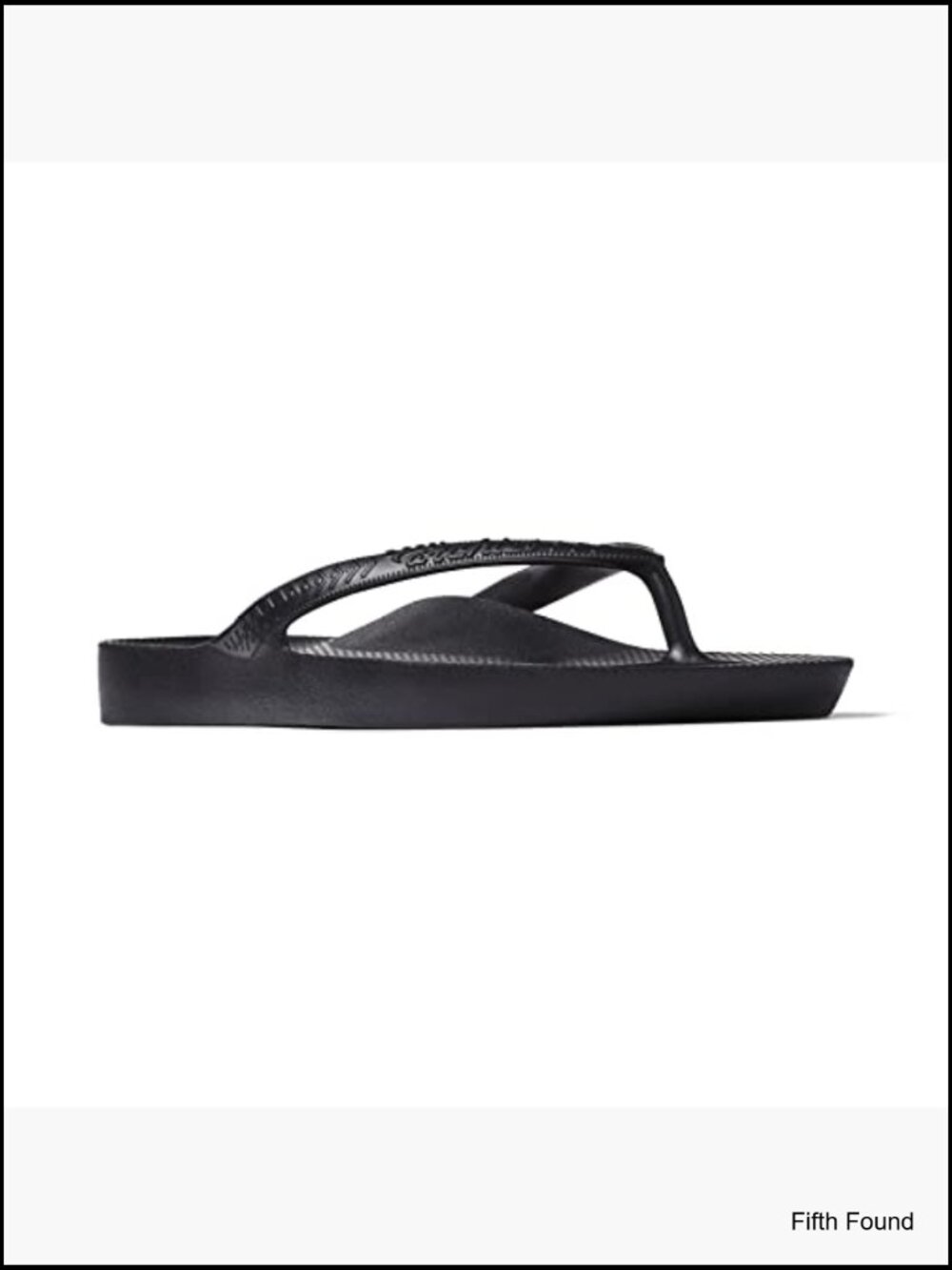 Orthotic Arch Support Flip Flops for Plantar Fasciitis Relief Cushioned Thong - Picture 3 of 7